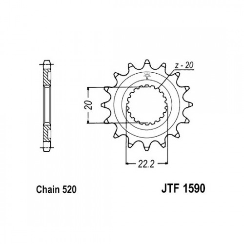 Pinion fata