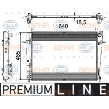 Radiator racire cu apa