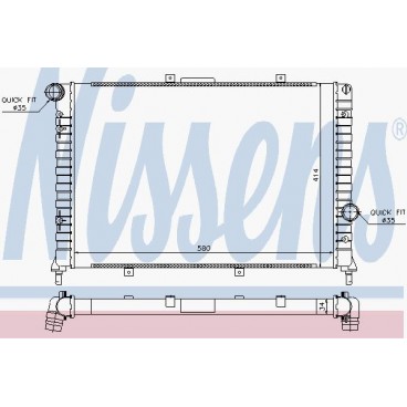 Radiator racire cu apa