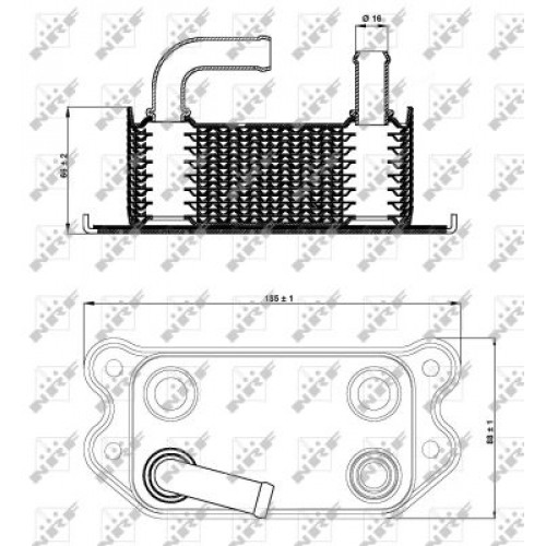 Radiator ulei