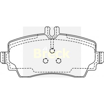 Set placute frana
