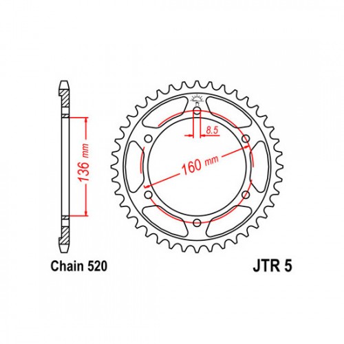 Pinion spate