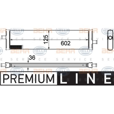 Radiator racire cu apa