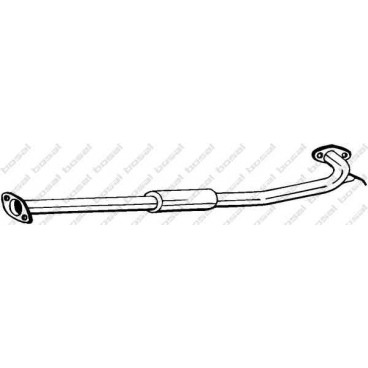 Sistem evacuare gaze/toba intermediara