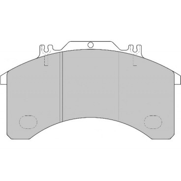 Set placute frana