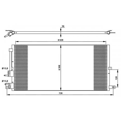 Radiator aer conditionat
