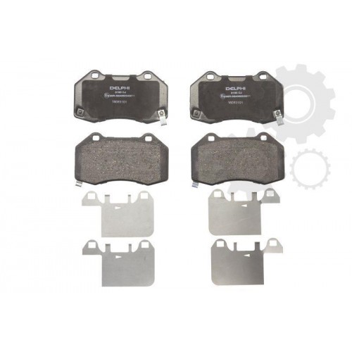 Set placute frana