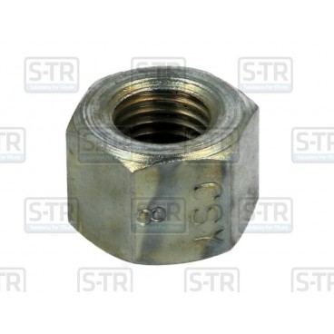 Leaf spring fixing nut