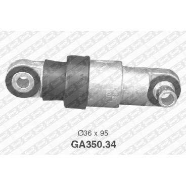 Amortizor vibratii curea transmisie