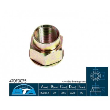 Piulita butuc roata Piulita butuc roata