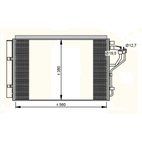Radiator aer conditionat