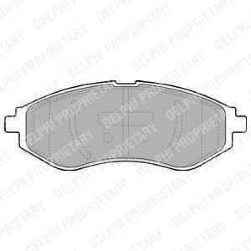 Set placute frana