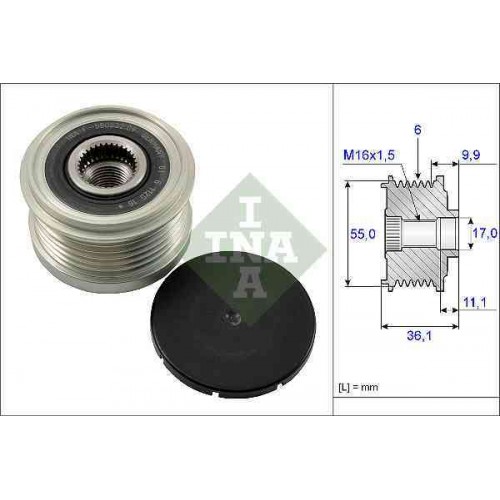 Fulie alternator