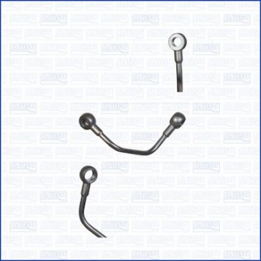 Conducta lubrifiere turbocompresor