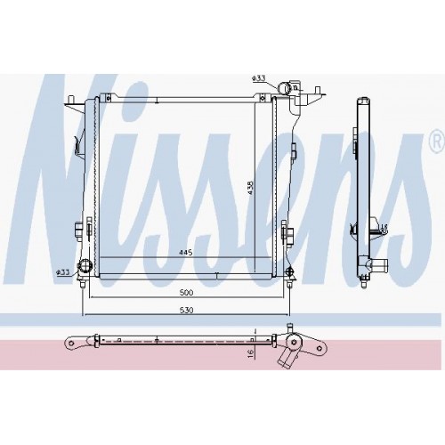 Radiator racire cu apa