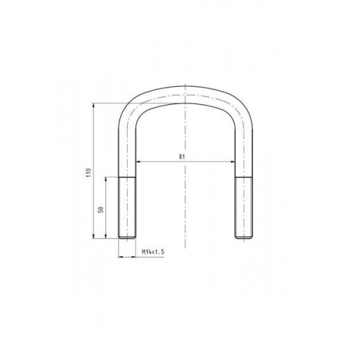 Leaf spring shackle