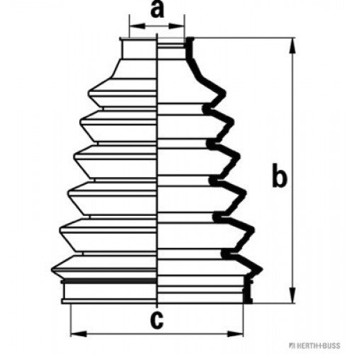 Kit burduf ax cardanic