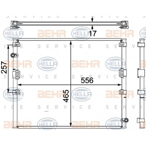 Radiator aer conditionat