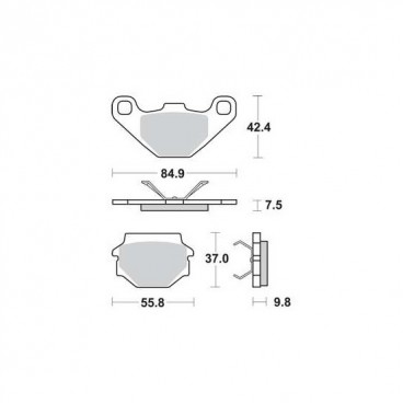 Placute frana