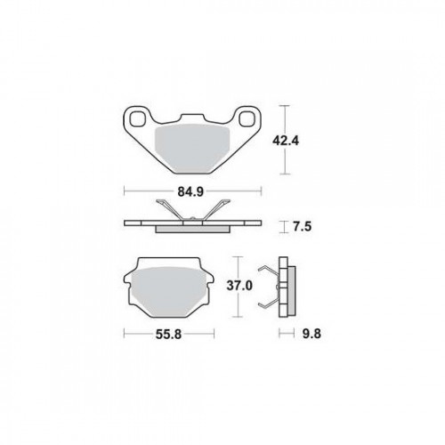 Placute frana