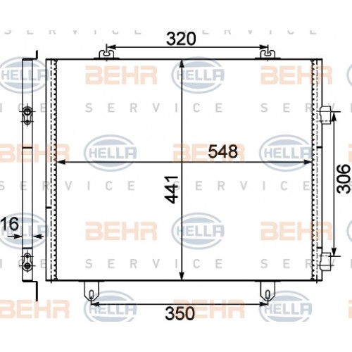 Radiator aer conditionat
