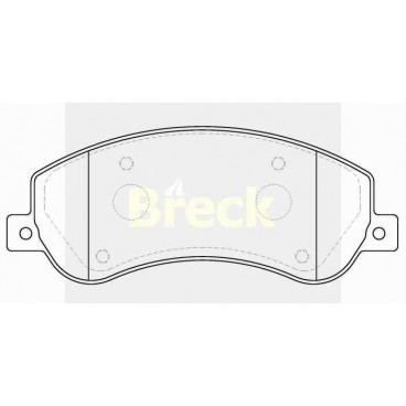 Set placute frana