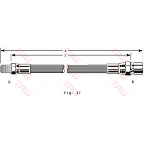 Furtun elastic frana
