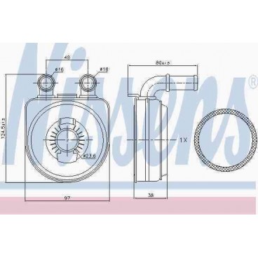 Radiator ulei
