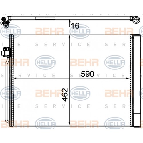 Radiator aer conditionat