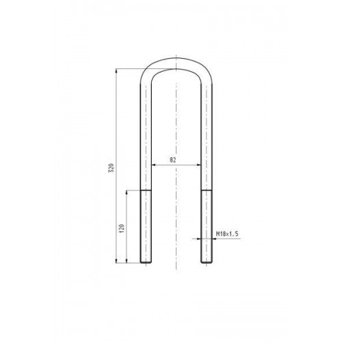 Leaf spring shackle