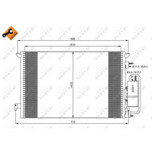 Radiator aer conditionat