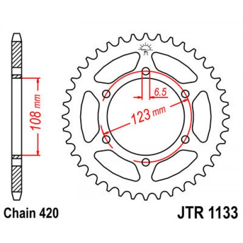 Pinion spate