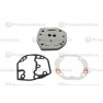 Compressor head intermediate plate