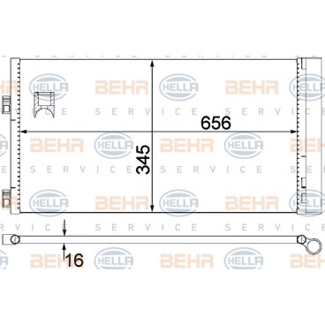Radiator aer conditionat