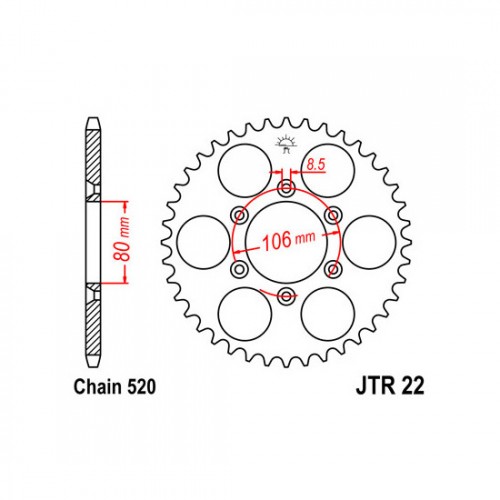 Pinion spate
