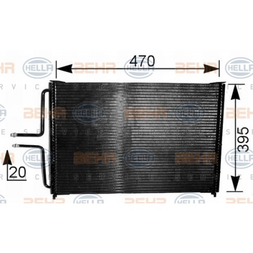 Radiator aer conditionat