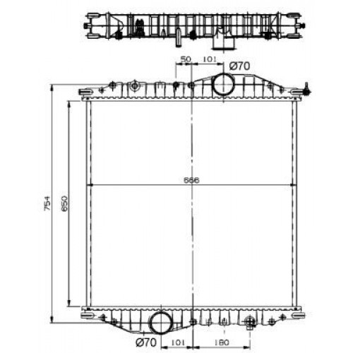 Radiator racire cu apa