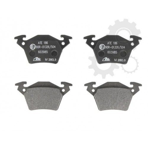 Set placute frana