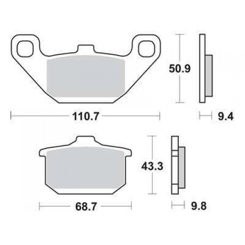 Placute frana