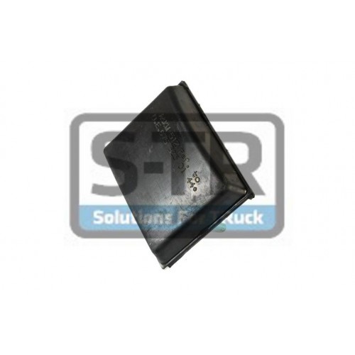 Leaf spring rubber cushion