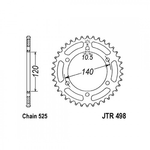 Pinion spate
