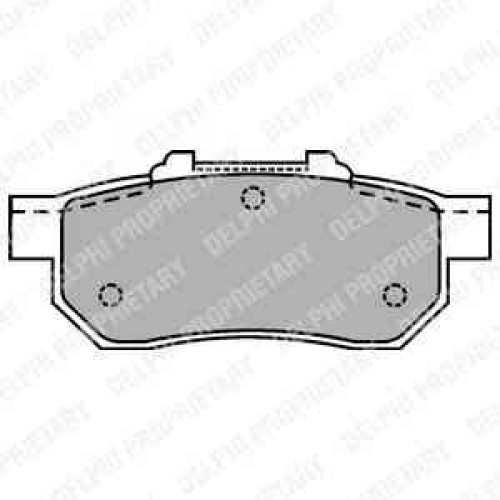 Set placute frana