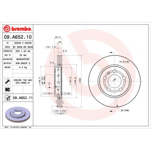 Disc frana