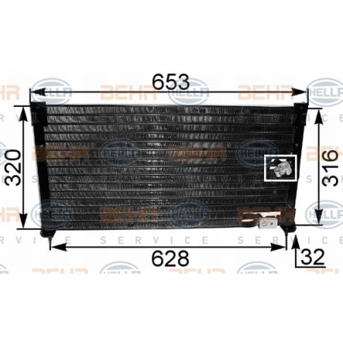 Radiator aer conditionat