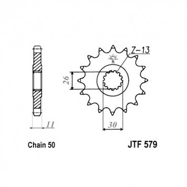 Pinion fata