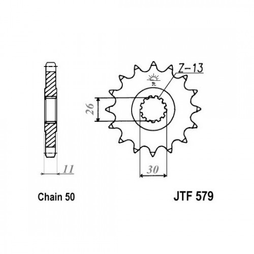 Pinion fata