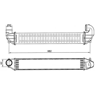Radiator aer