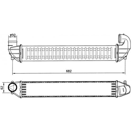 Radiator aer
