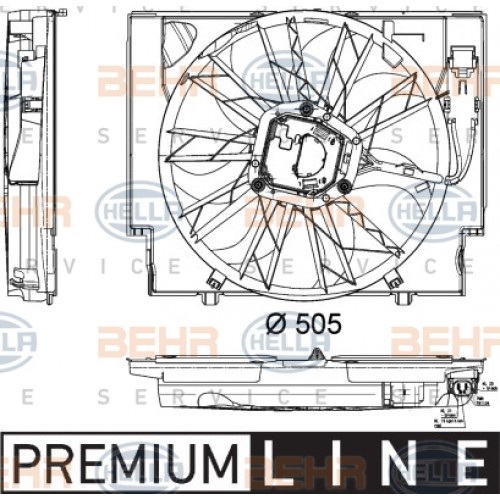 Ventilator radiator