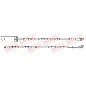 Senzor uzura placute frana